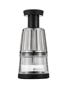 Maxwell Williams Stainless-Look Manual Food Chopper - Stainless Steel & Black